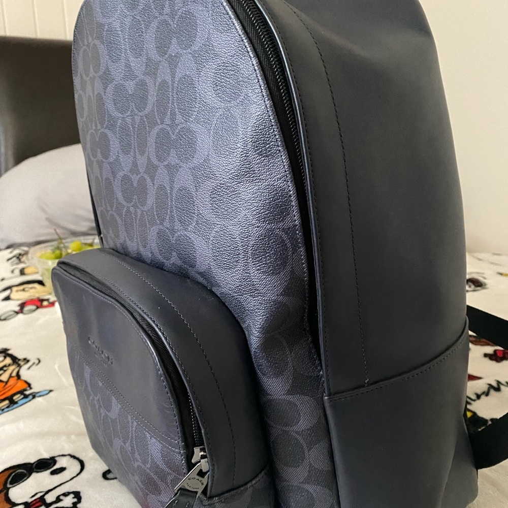 Authentic “ Blue “ Coach backpack - Picture 3 of 5